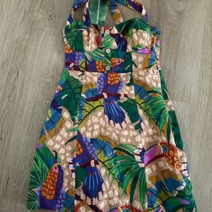 Farm Rio Toucans Mini Dress